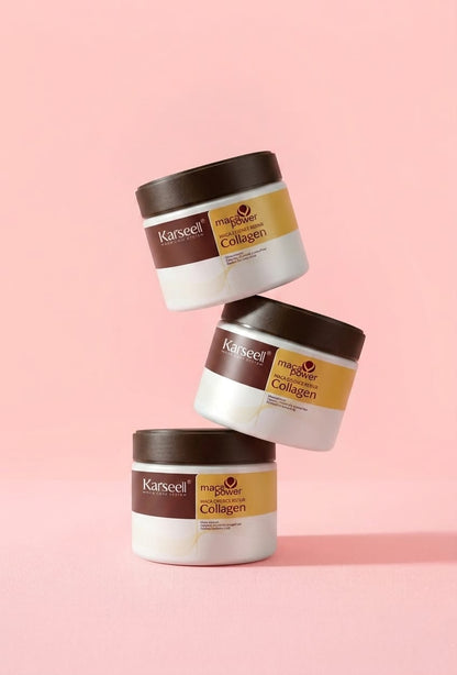 Karseell Maca Power Collagen Hair Mask | Deep Repair for Dry & Damaged Hair | 500ml